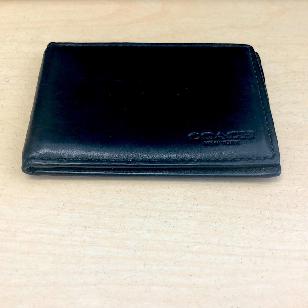 Coach New York Mens ID Holder